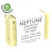 Savon au chanvre de Dizy - bio - 100g